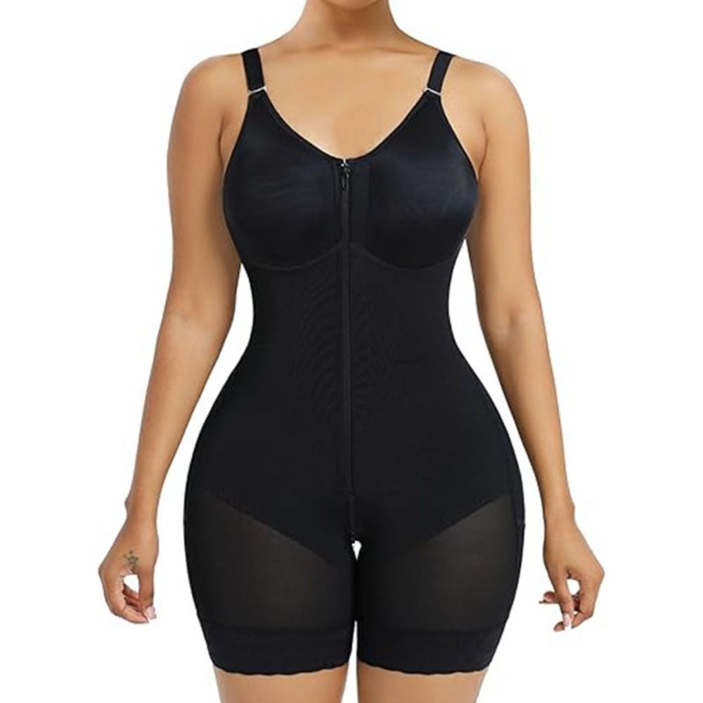 Shapewear Bodysuit Firm - Body modellante post-parto con cerniera, senza