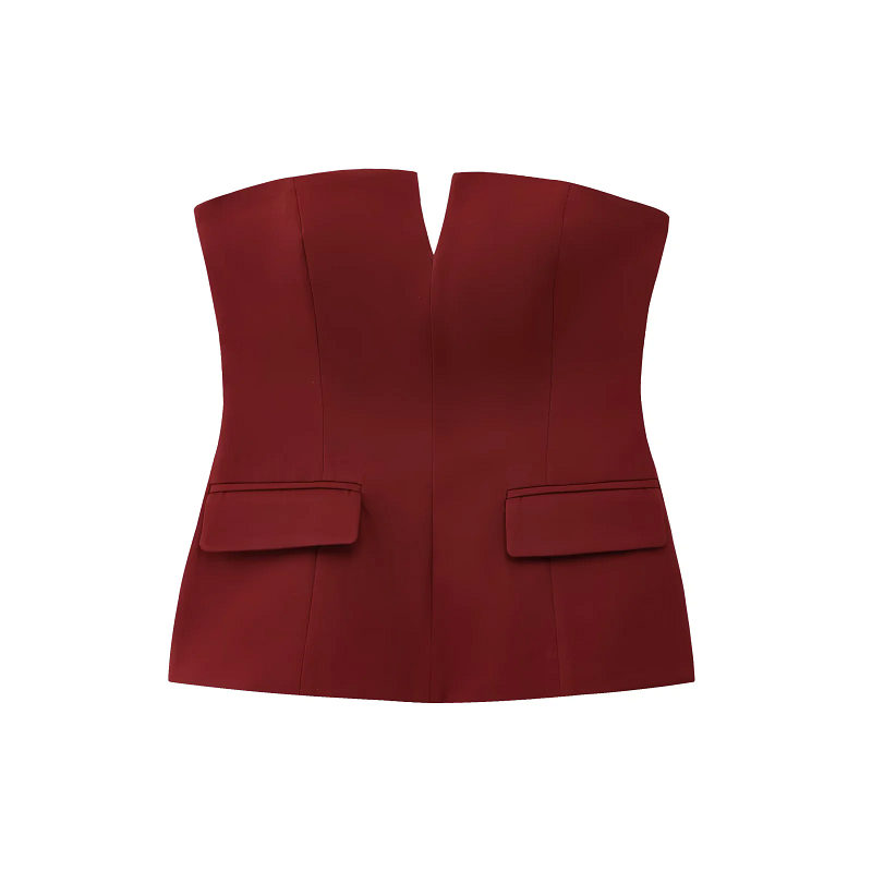 HXAO Top senza spalline Corset - Strapless Bra Backless recensione e prezzo