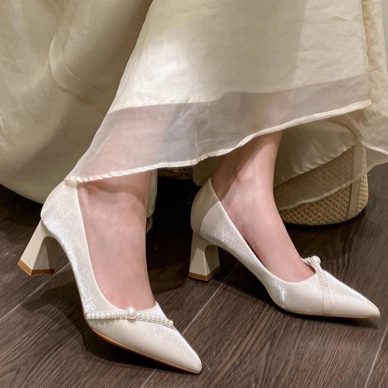 Eleganti Scarpe con Tacco a Bl - Slip Dress Satin recensione e prezzo