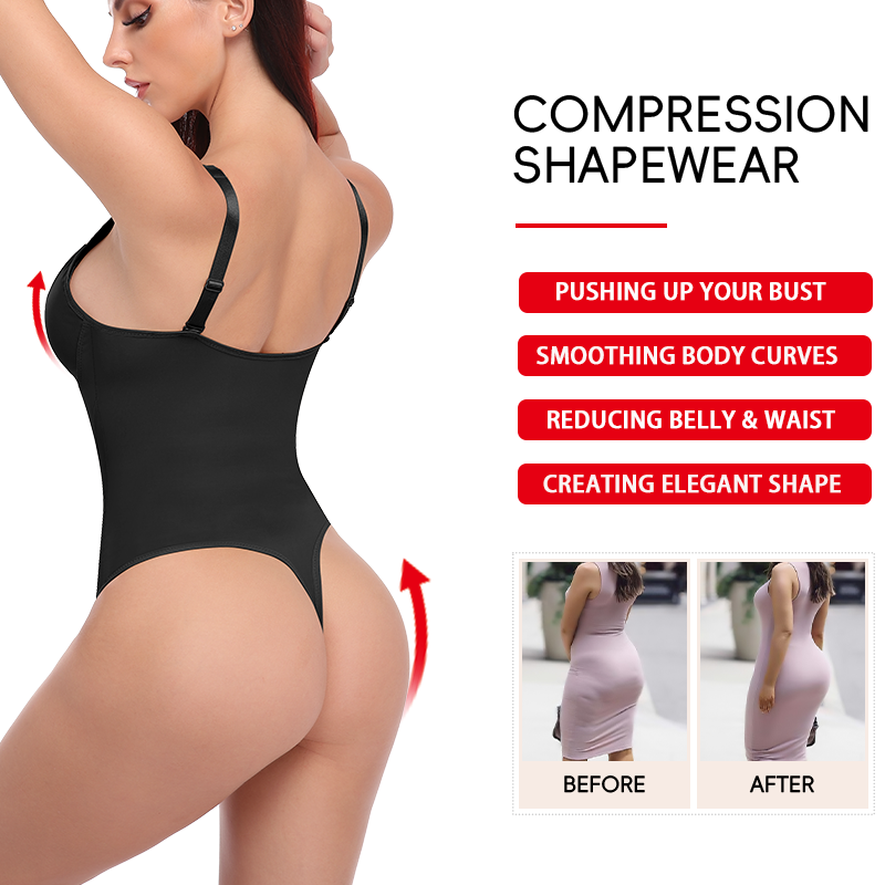 Corsetto sexy con scollo a V d - Shapewear Bodysuit Firm recensione e prezzo