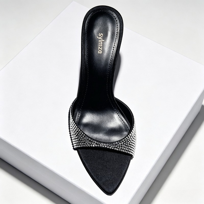 Pantofole con tacco firmate co - Slip Dress Satin recensione e prezzo